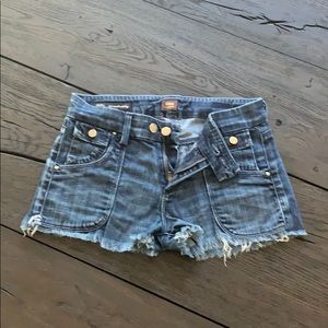 COH Birkin stretch Jean shorts 25